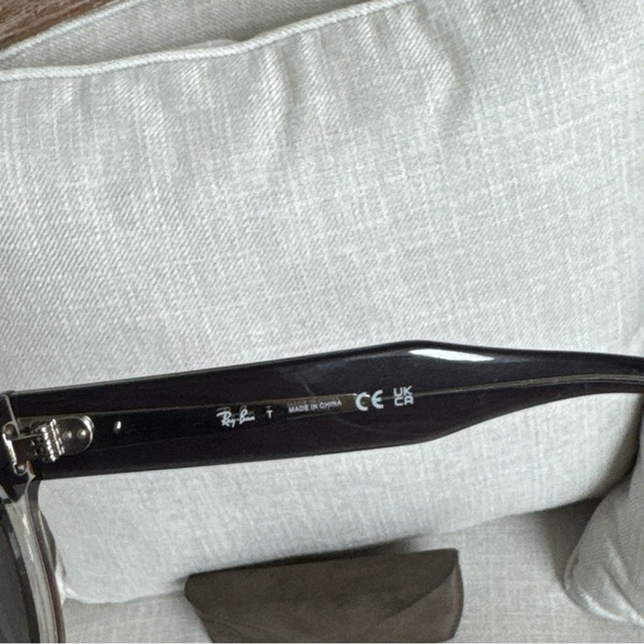 Ray Ban RB0298S Mega Hawkeye Unisex Plastic Sunglass 1396B1 Dk Grey Transp Gray - Picture 14 of 16